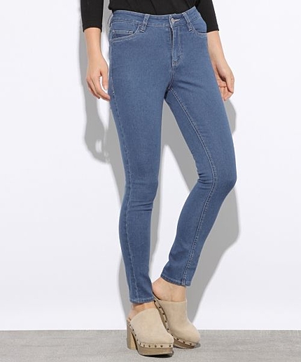 ★美脚効果あり★デニムスキニーパンツ