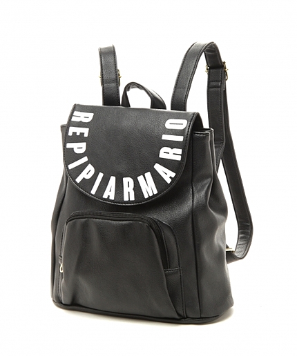 フラップロゴ29PUリュック<全4色>