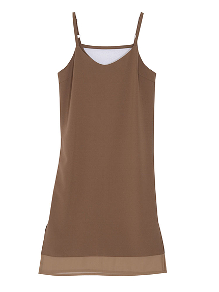 ミディ丈キャミOP