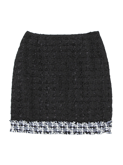 リッチツイードスカート