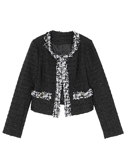 リッチツイードジャケット