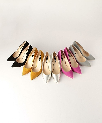 OID ポインテッドトゥ パンプス85↓↑