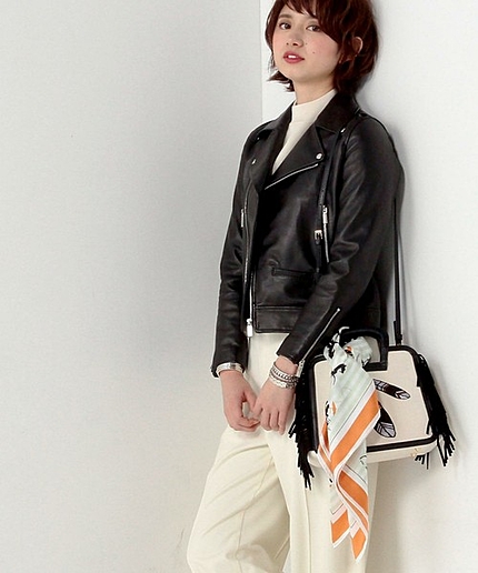 UWMF レザー ライダース