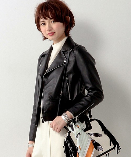 UWMF レザー ライダース