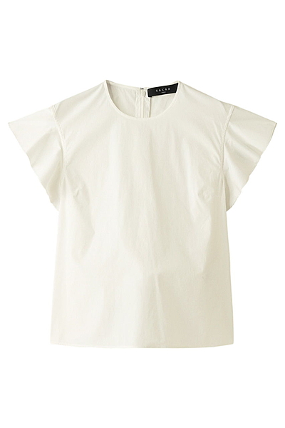 フリルブラウス