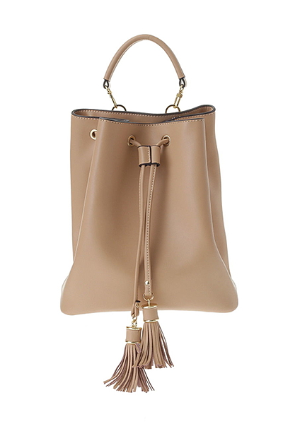 【LE VERNIS】 レザー2WAYバスケットBAG