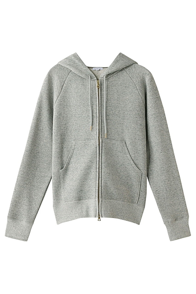 ウォッシャブル 裏毛スウェットパーカー