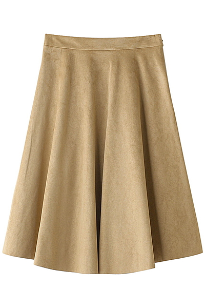スエードサーキュラースカート