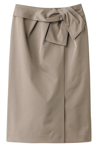 前リボンタイトスカート