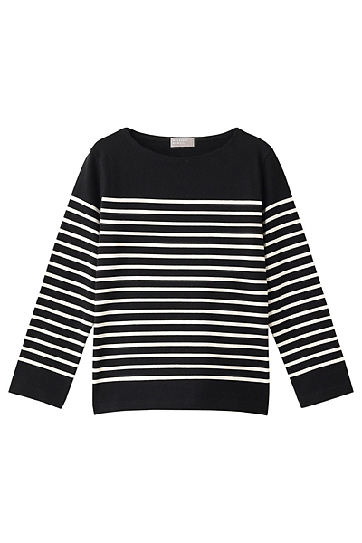 ボーダーカットソー