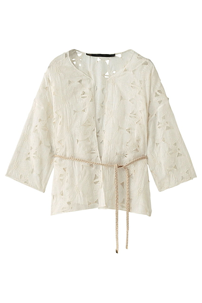 【予約販売】フローラルシフォンブラウス