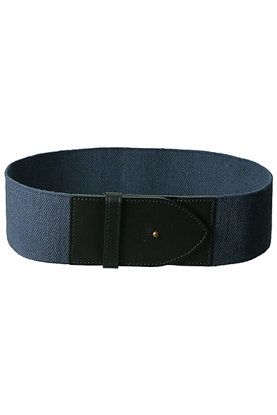 リネンストレッチワイドベルト