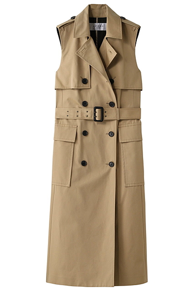 ドライコットントレンチワンピース