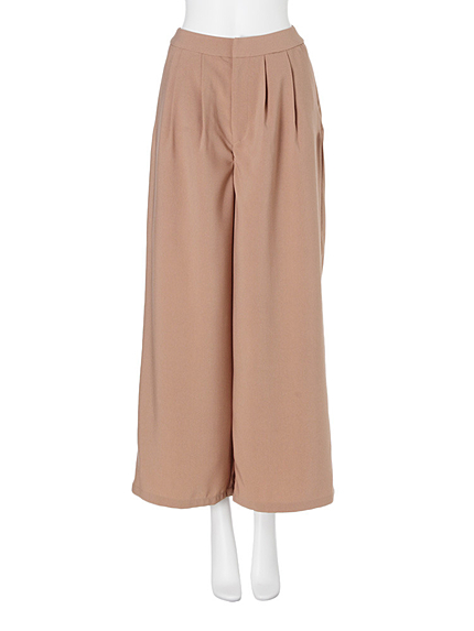 ジョーゼットワイドパンツ