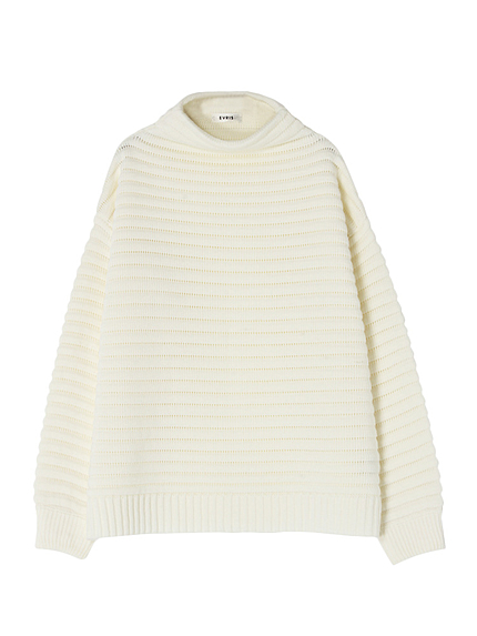 ルーズタックニットプルオーバー