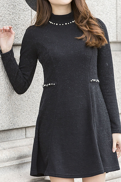 ビジューワンピ