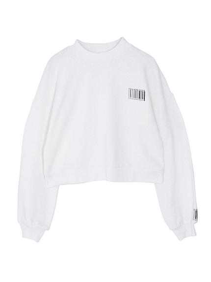 ポイントスエットトップス