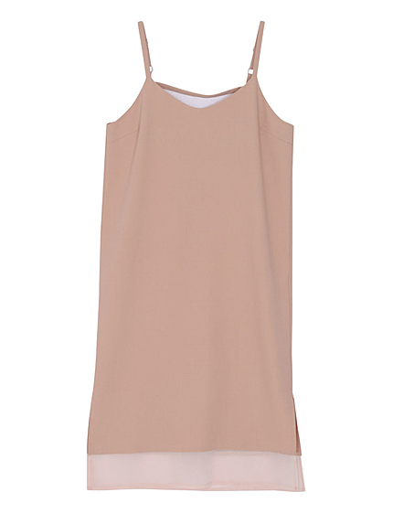 ミディ丈キャミOP