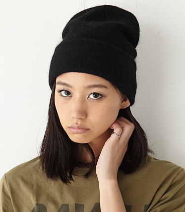 ANGORA KNIT CAP