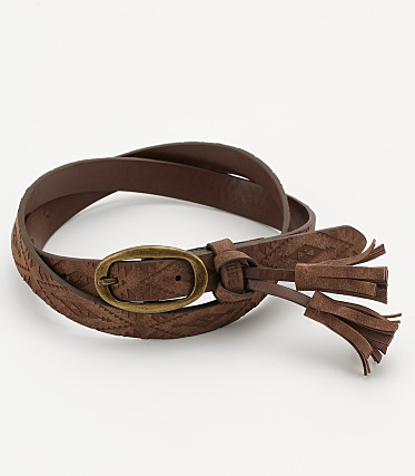 フリンジ タッセル ベルト