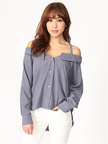 16.SS オフショルブラウス