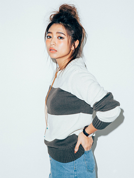 No Genderボーダーニット