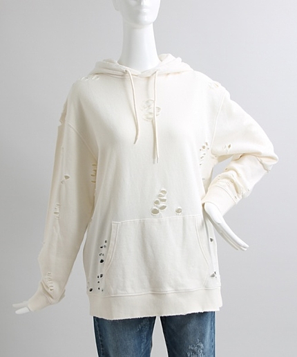 WEGO/ダメージパーカー