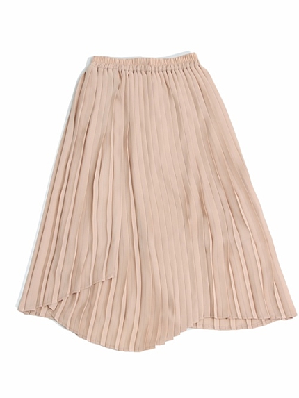 WEGO/アシメプリーツスカート