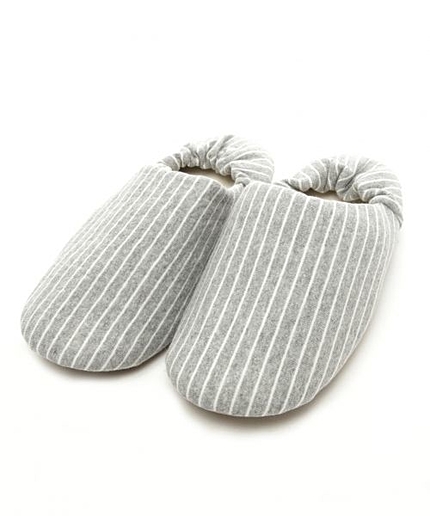 オリジナル ニットストライプルームシューズ