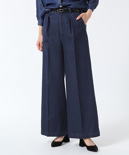 Ｃデニムバギーパンツ