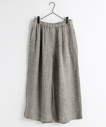 [ADVANCE LINE]リネンビエラワイドパンツ