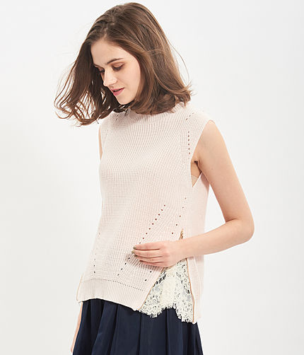 サイドジップオープンレースベスト