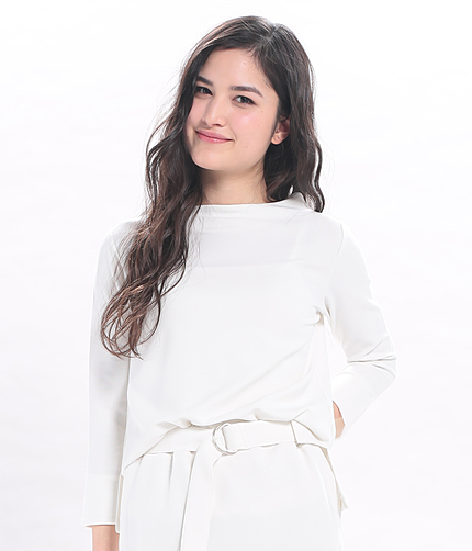 【セットアップ対応商品】ジャージーボトルネックプルオーバー