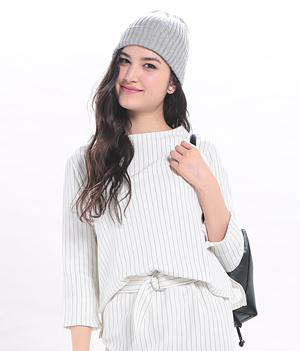 【セットアップ対応商品】ジャージーボトルネックプルオーバー