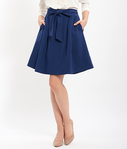 【EASY CARE】ウォッシャブルAラインスカート