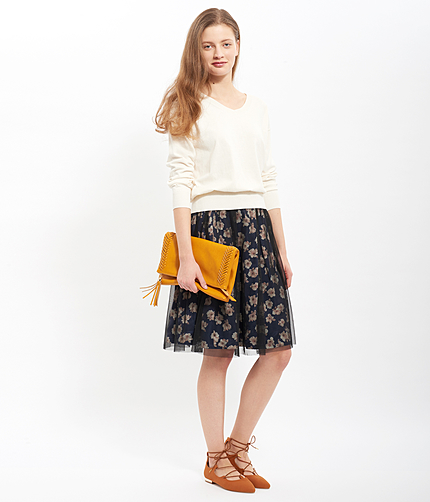 【Juze】メタルヒールバックジップシューズ