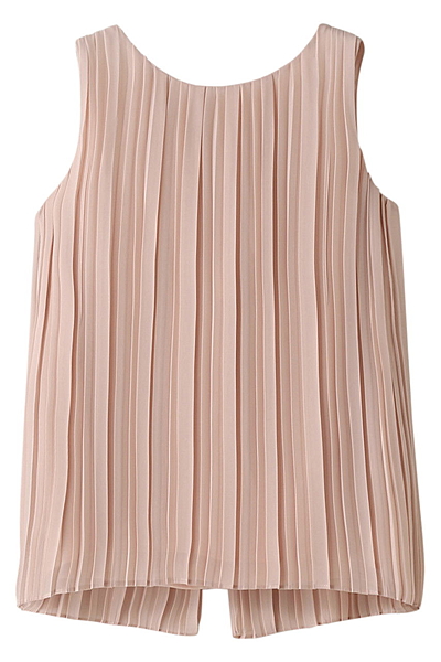 ランダムプリーツブラウス