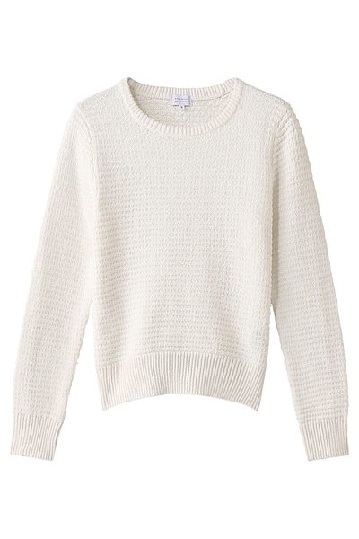 ウォッシャブルミドルゲージパターンニット プルオーバー