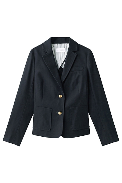 ベーシックネイビーブレザー