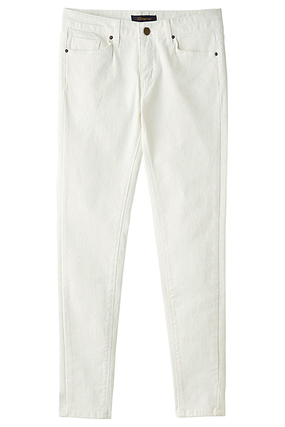 ホワイトスキニーデニム