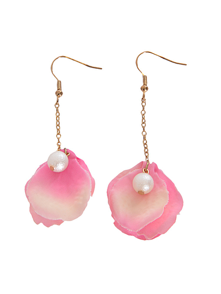 【goods】チェーン花びらピアス