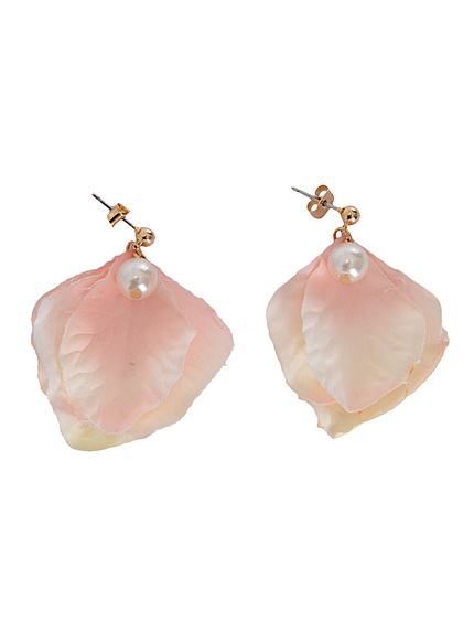 【goods】パール花びらピアス