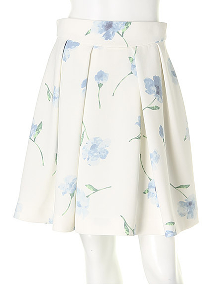 フェアリーフラワータックフレアスカート