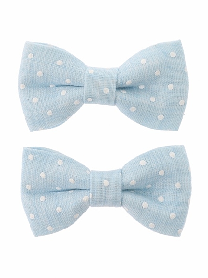 WEGO/ドットリボンヘアピン