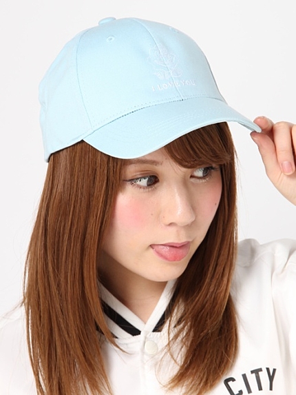 WC/ILOVEYOUキャップ