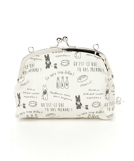 Gaspard et Lisa がま口ポーチ