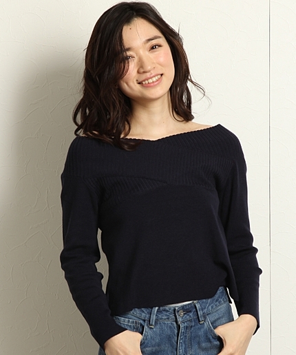 2WAYカシュクールニット