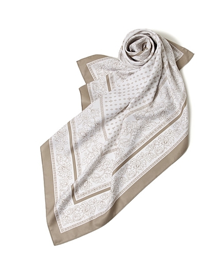 ポリエステル大判スカーフ