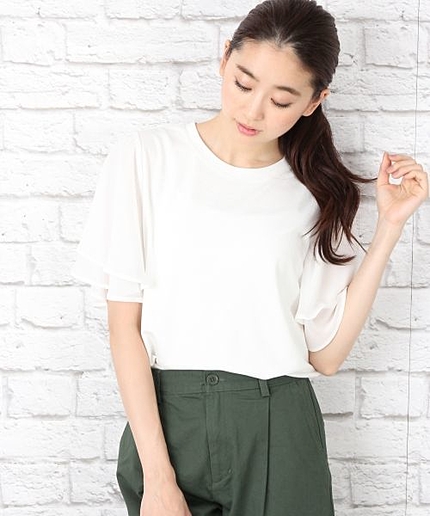 【WEB先行予約】ソデフハクフレアプルオーバーＳＳ