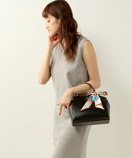 【一部予約】 ＜closet story＞スカーフ ミニ ショルダーバッグ